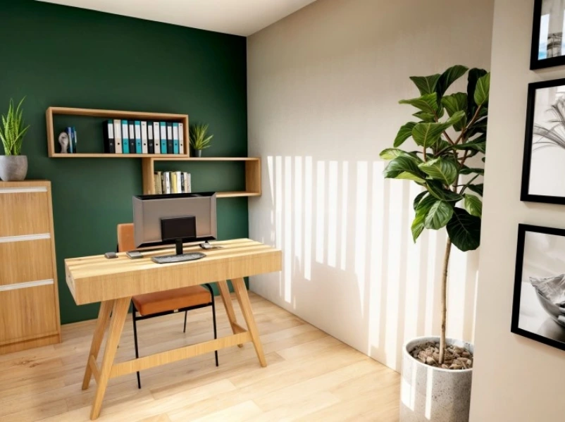 habitacion de oficina